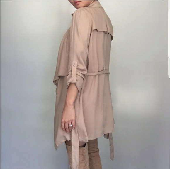 Tanner Nude Trench - Picture 3 of 5
